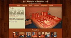 Desktop Screenshot of penzionusventka.sk